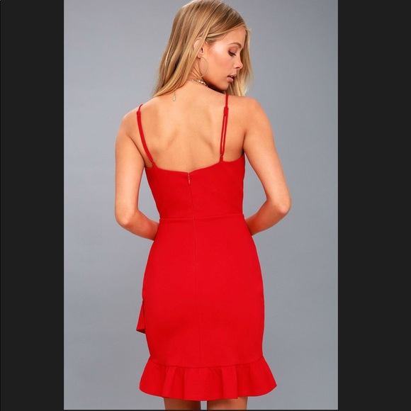 lulus sealed with a kiss red bodycon dress